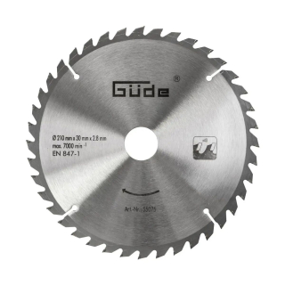 Pilový kotouč Güde 210×30mm, 40z