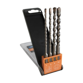 Sada vrtáků Güde SDS-plus, 4-dílná