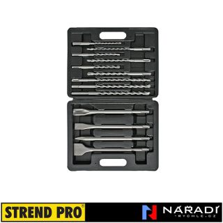 Sada vrtáků a sekáčů SDS+ Strend Pro, 13-dílná