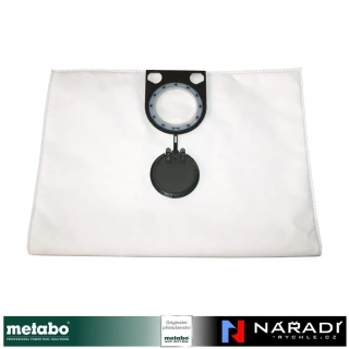 5 filtračních sáčků Metabo z netkané textilie - 25/35 l