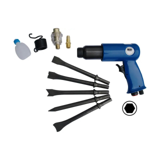 Pneumatické sekací kladivo Güde, 9-dílná sada