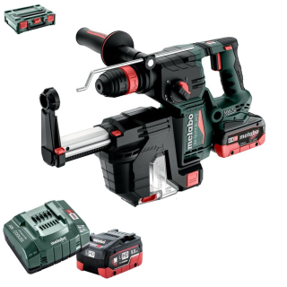 Aku kladivo Metabo KH 18 LTX BL 24 Q SET ISA, 2×5,5Ah, 18V, metaBOX