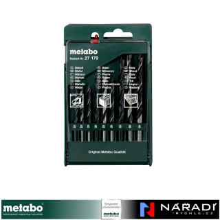 Sada dřevo, kov, zdivo Metabo, 9-dílná