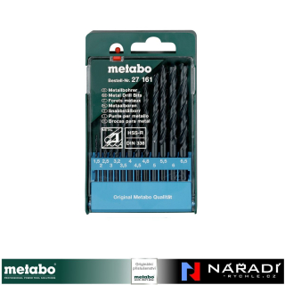 Kazeta vrtáků do kovu Metabo HSS-R, 13-dílná