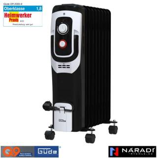Olejový radiátor Güde OR 2000-9