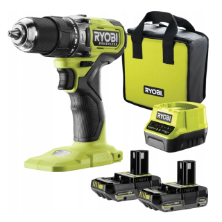 Aku příklepová vrtačka Ryobi RPD18BL1-2C20S, 18V