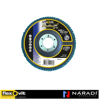 Kotouč lamelový Flexovit 125 mm / P40