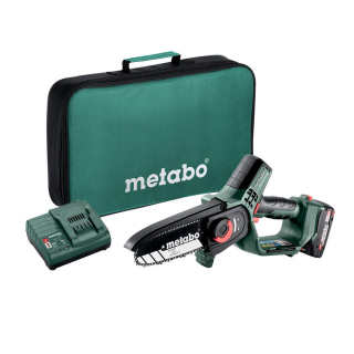 Aku řetězová pilka Metabo MS 18 LTX 15, 1×2Ah, taška, 18V