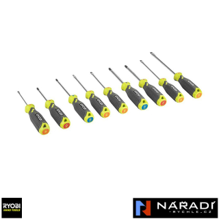 Sada šroubováků Ryobi RHSDS9PC, 9-dílná