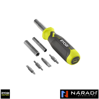 Vícebitový šroubovák Ryobi RHSDM1101, 11v1