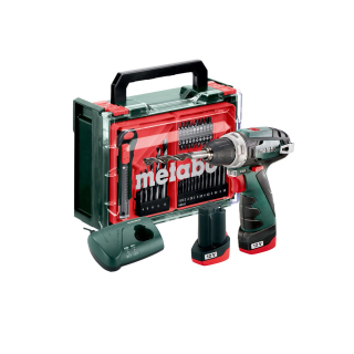 Metabo PowerMaxx BS Basic Set, 2×2Ah, 12V - Mobilní dílna