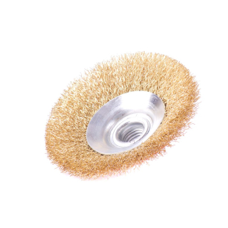 Kartáč ocelový miskový Lobster, 100 mm/M14, vlnitý