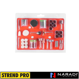 Sada pro přímé brusky Strend Pro, 105-dílná