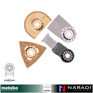 Sada pro obkladače Metabo, (Starlock), 4-dílná