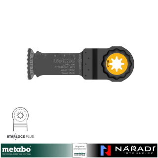 Pilový list na dřevo Metabo, (Starlock Plus)