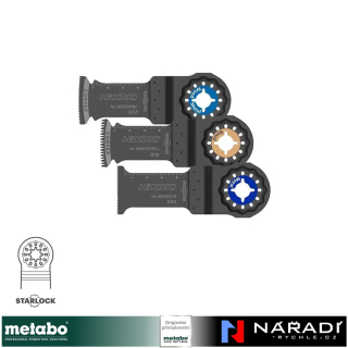 Sada pilových listů HiKOKI, (Starlock), 3-dílná