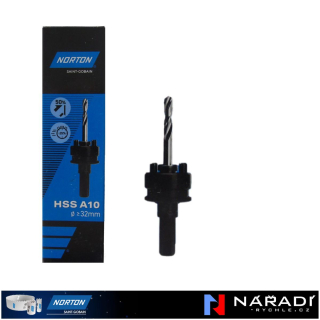Unašeč bimetalové korunky NORTON HSS A10