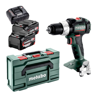 Aku příklepová vrtačka Metabo SB 18 LT BL, 2×4Ah, 18V, metaBOX