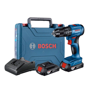 Aku příklepová vrtačka BOSCH GSB 185-LI, 2×2Ah, 18V, kufr