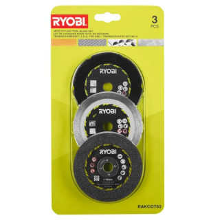 Sada 76mm kotoučů Ryobi RAKCOT03, 3ks