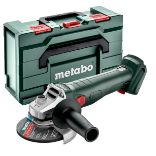 Aku úhlová bruska Metabo W 18 L 9-125 Quick, 18V, metaBOX