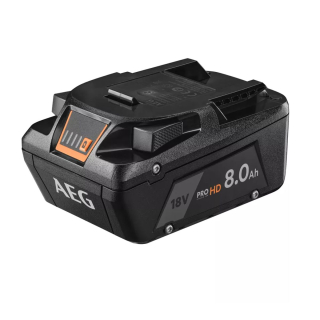 Akumulátor ProHD 8,0 Ah AEG L1880SHD, 18V