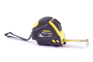 Svinovací metr s magnetem ASSIST, 3m