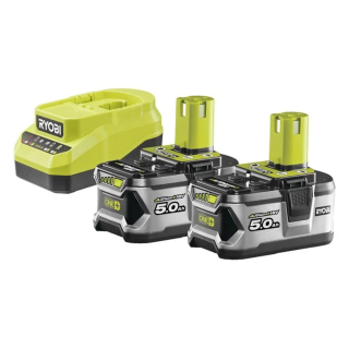 Aku set 2×5Ah - Ryobi RC18120A-250, 18V