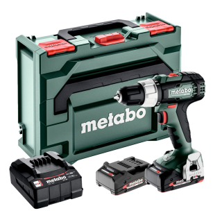 Aku příklepová vrtačka Metabo SB 18 L, 2×2,Ah, 18V, metaBOX