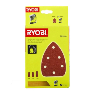 Sada brusných papírů Ryobi SCS10A1, 10ks