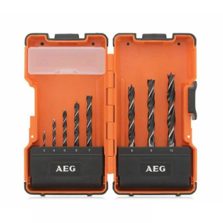 Vrtáky do dřeva AEG Power set, sada 8-dílná