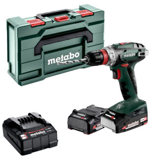 Aku vrtací šroubovák Metabo BS 18 Quick 2×2Ah, 18V, metaBOX