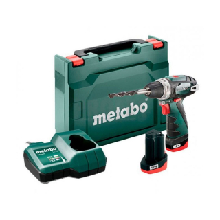 Metabo PowerMaxx BS Basic 2×2,0 Ah, kufr